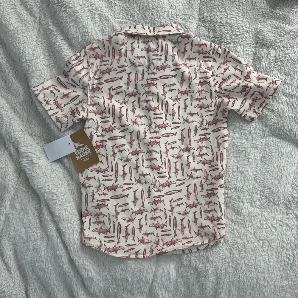 OshKosh & Eddie Bauer Boys NWT Shirt Bundle Size 5 6